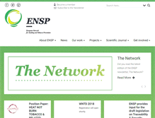 Tablet Screenshot of ensp.org